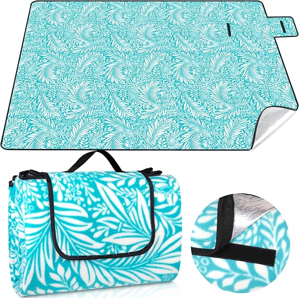 JAMATA Manta de Picnic 200x200 cm