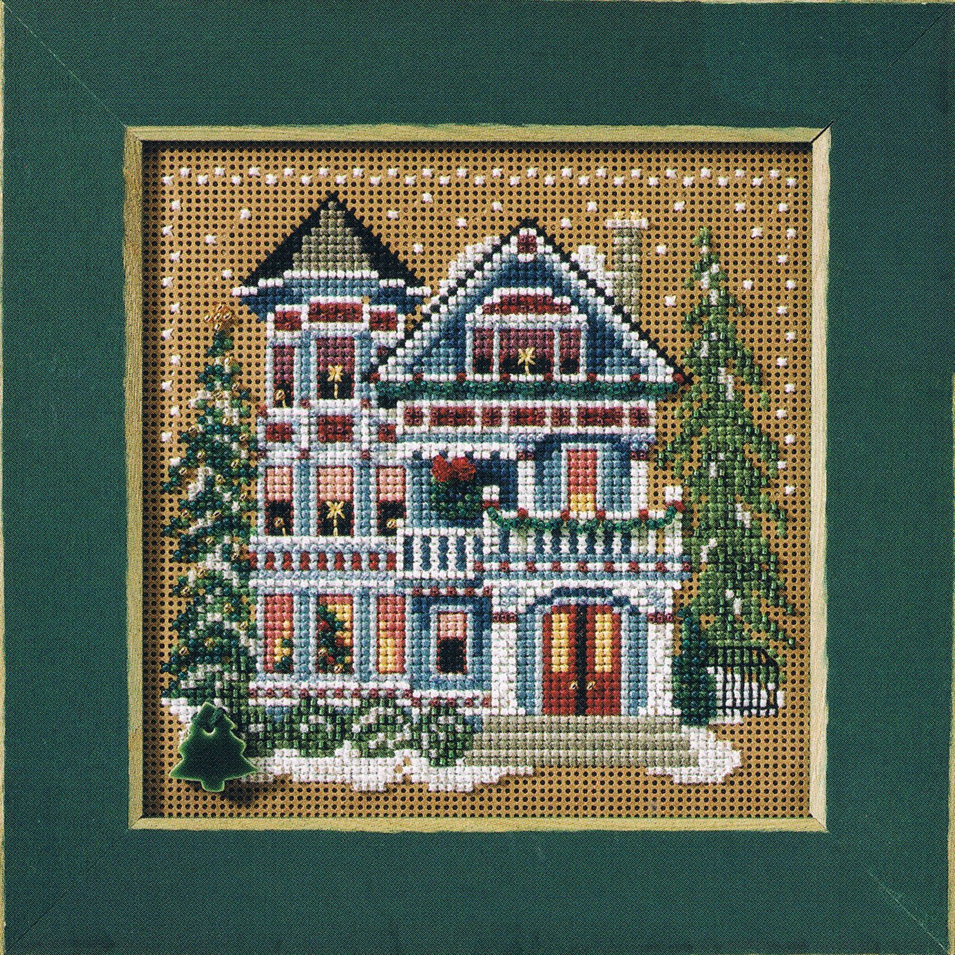 Mill Hill Queen Anne House - Cross Stitch Kit