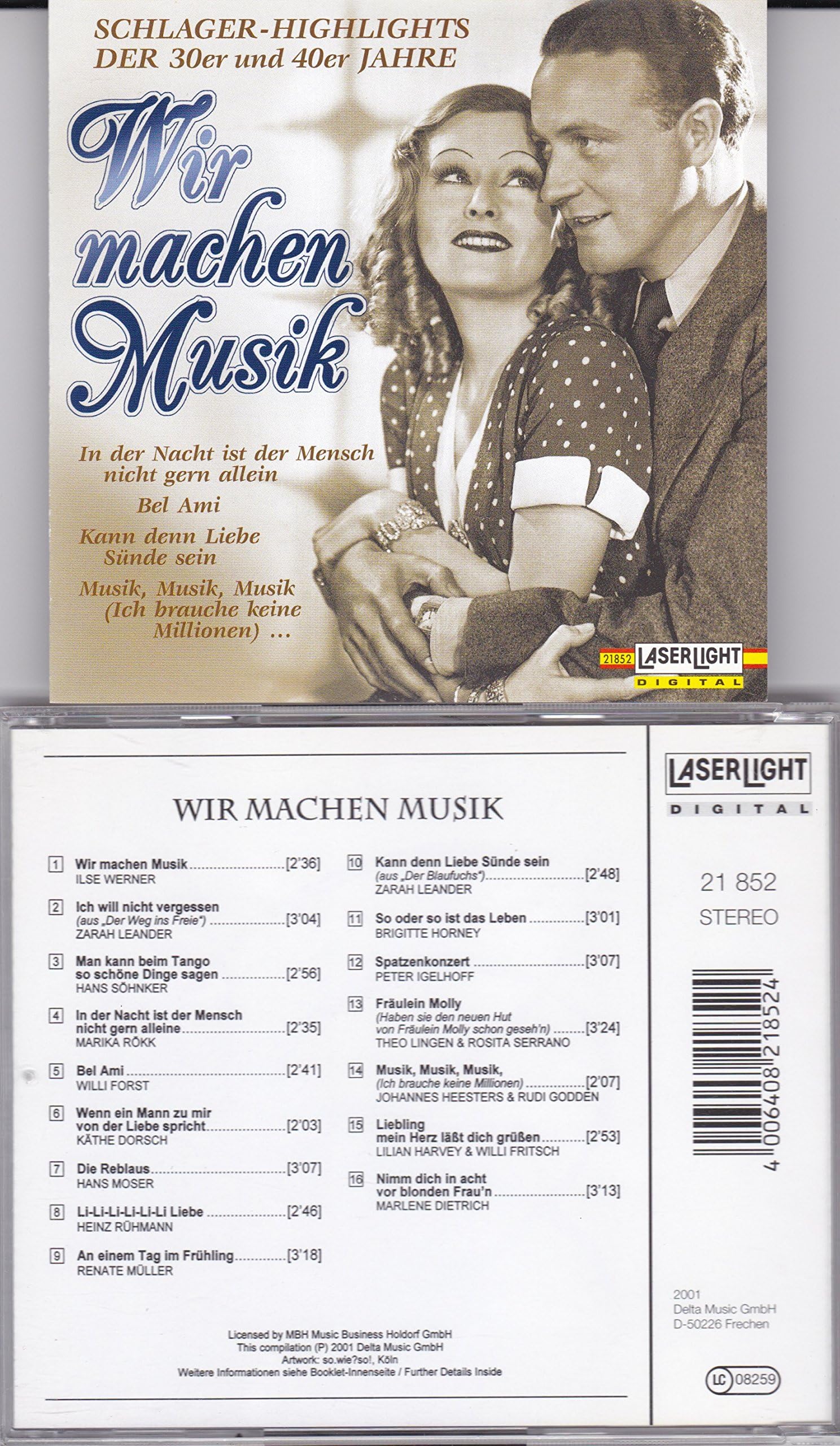 Ilse Werner, Zarah Leander, Hans Söhnker, Marika Rökk, Willi Forst..