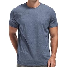 VEIISAR Crew Neck Tees Premium Mens T-Shirts - Soft and Fit Mens T-Shirt - Casual Stylish Tee for Men S - 4XL