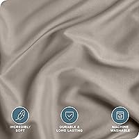 Vista 235 de Bare Home Funda de edredón extra larga – Premium 1800 súper suave – Funda de edredón ligera y fresca – Ropa de cama suave y transpirable