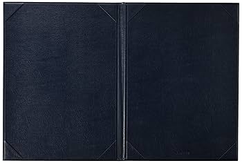 Amazon | コレクト 調印・証書ホルダー紺A4判布レザー F-244-BL