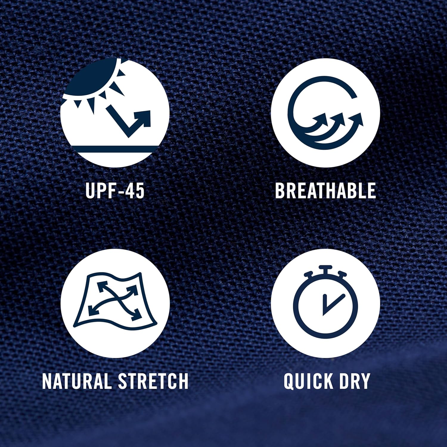 Izod Mens Dress Shirt Regular Fit Long Sleeve Wrinkle Free Stretch Button Down Collar - Image 5