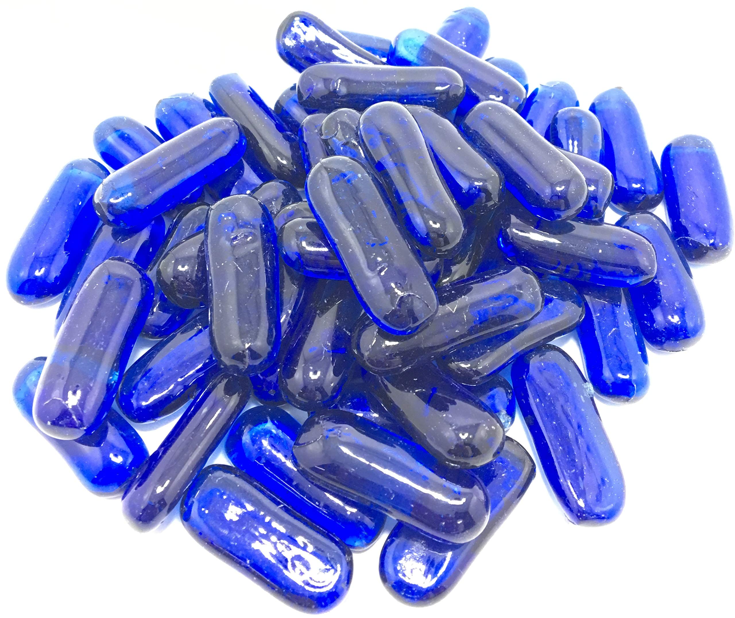 DR Decorative Stone Pebbles for Home Decor (Blue, 950g)