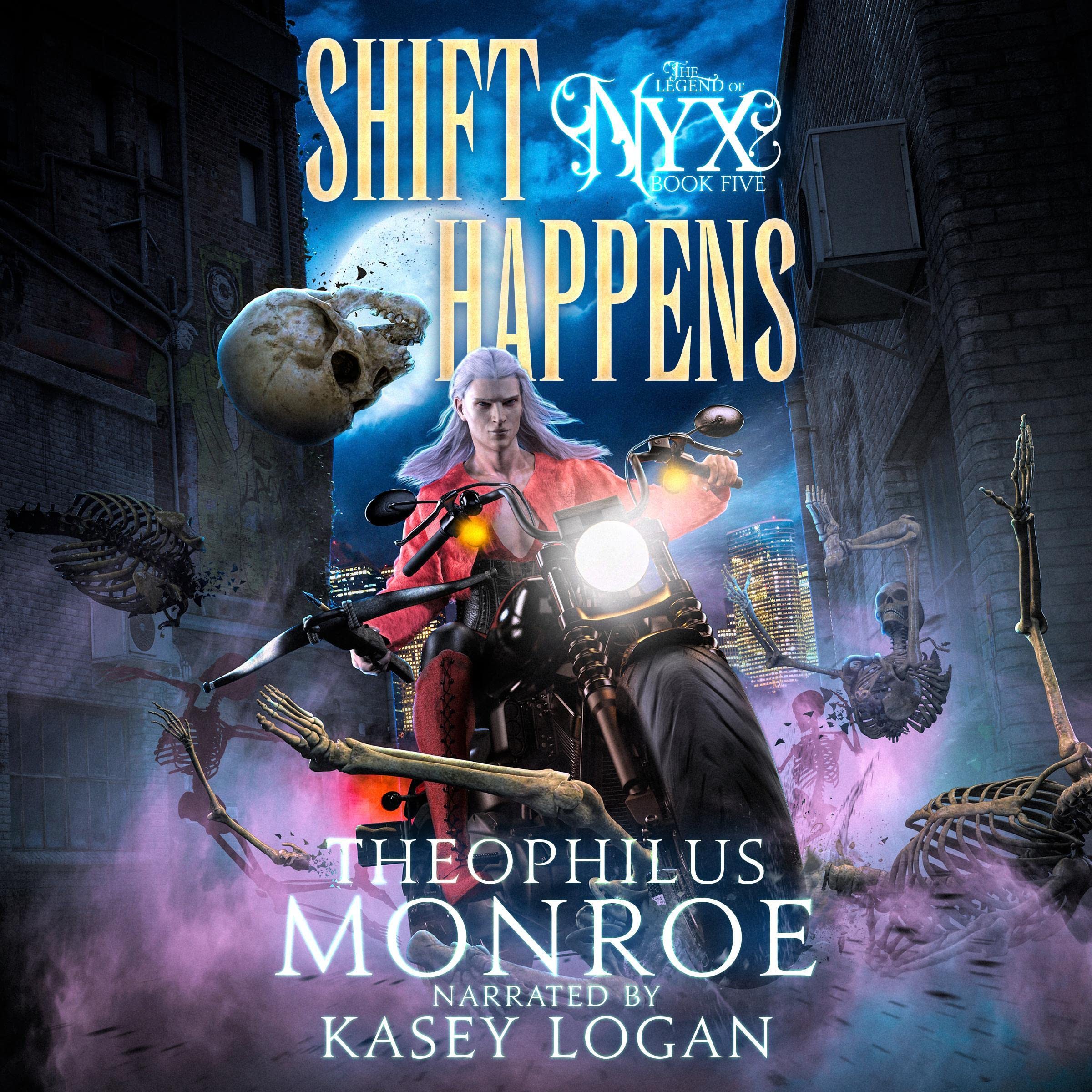 Cover art for Shift Happens: The Legend of Nyx, Book 5