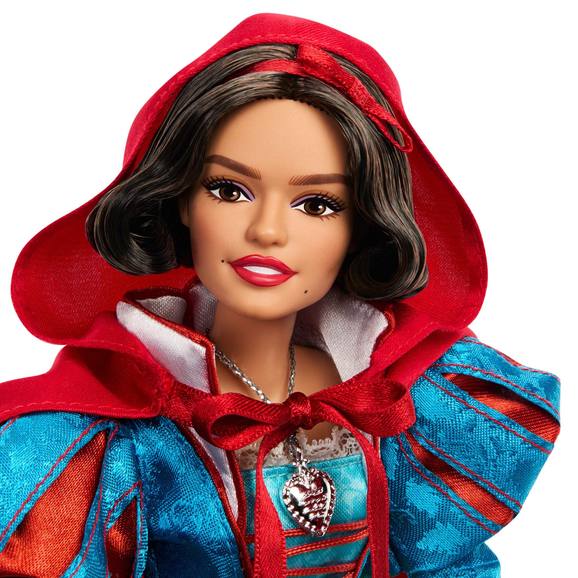 Mattel Disney Schneewittchen Sammelfigur-Modepuppe in charakteristischem Outfit, inspiriert vom Disney Live-Action-Film, Geschenke für Kinder und Sammler, HVY53
