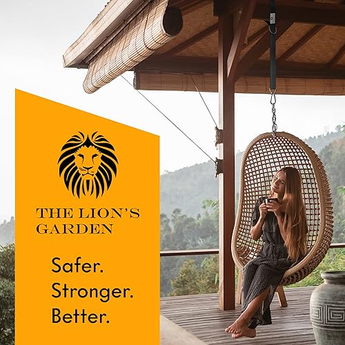 Miniatura 7 de Paquete de 2 correas para colgar columpios de árbol, correas ajustables de 5 a 10 pies para colgar columpios, resistentes y resistentes a la