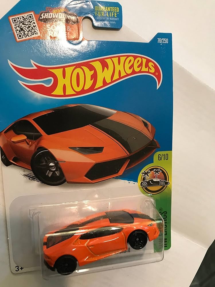 Hot Wheels, 2016 Hw Exotics, Lamborghini Huracan Lp610 4 [Orange