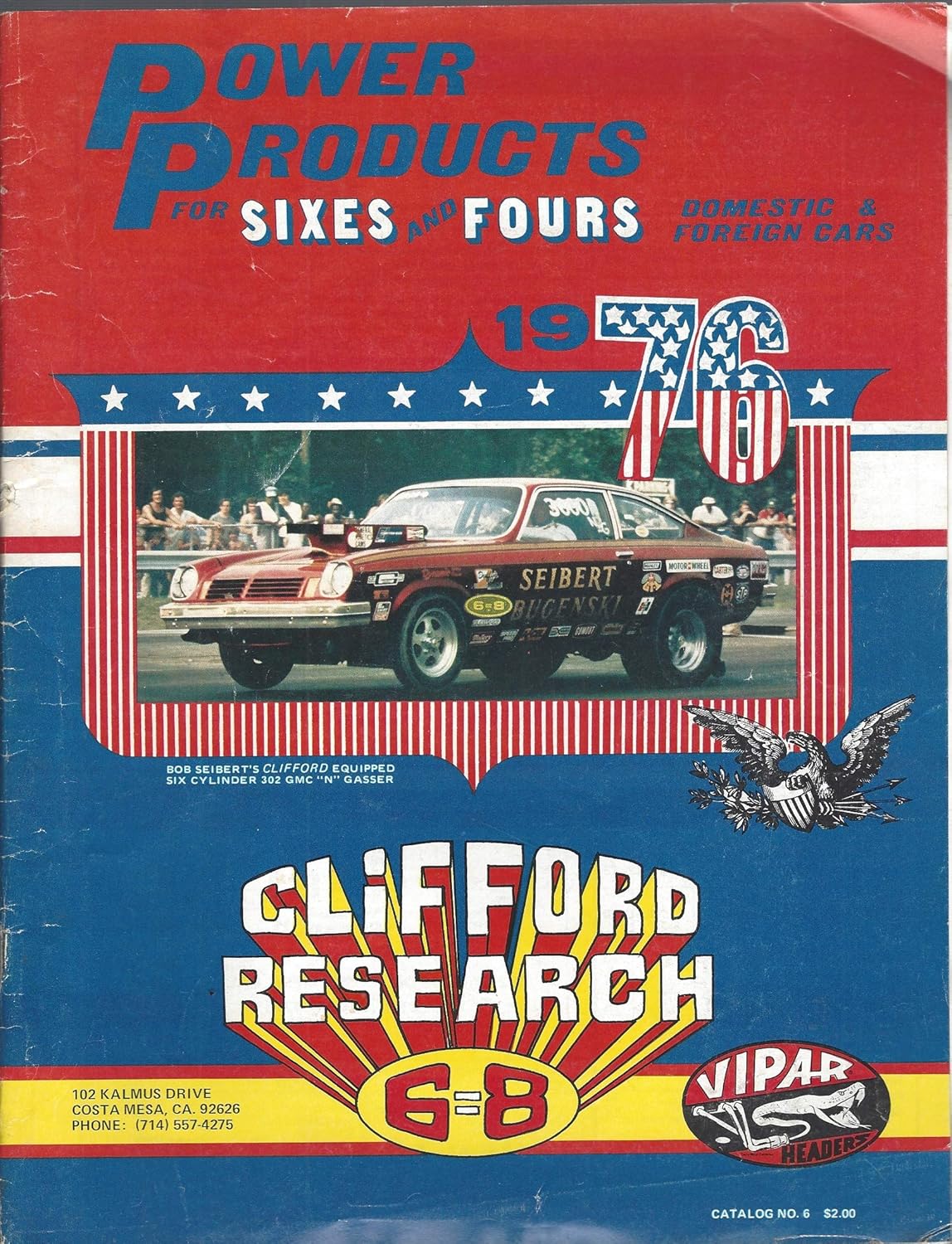 Clifford Research 6=8 Power Products for Sixes and Fours (Catalog No