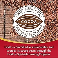 Vista 6 de Lindt LINDOR Holiday Milk Chocolate Candy Truffles Wrapped Gift Box, 10.1 oz. (2023)