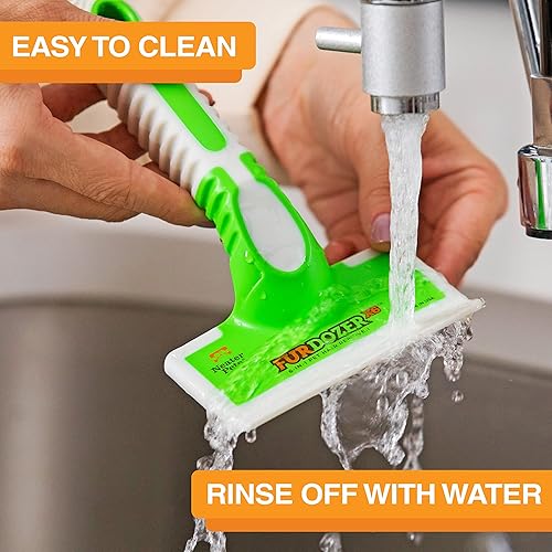 Miniatura 9 de FurDozer - Removedor de pelo de mascotas y herramientas de detallado automático, removedor de pelo de gatos y perros para alfombras, interiores de