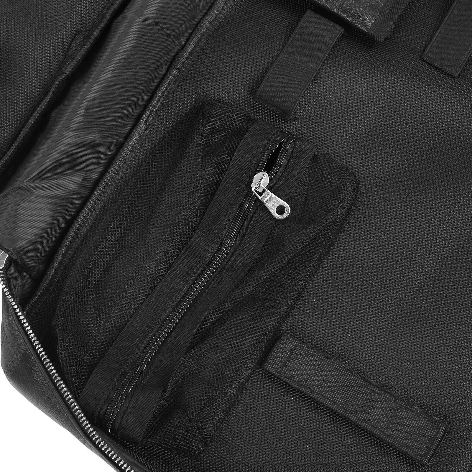 Make-up-Tasche, Aufbewahrungstasche Für Friseurwerkzeuge, Reise-Kosmetiktaschen-Organizer, Tragbare Multifunktions-Aufbewahrungstasche aus Kunstleder Für Haartrockner, Kamm