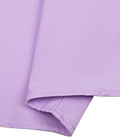 Vista 6 de Alimens & Gentle - Camisas de vestir con bolsillo y manga corta, de color liso y sin arrugas, estilo casual con botones, para hombres