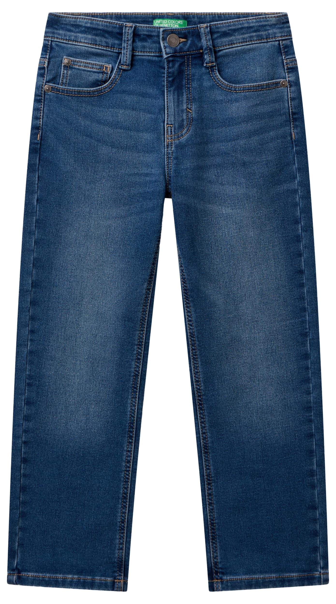 United Colors Of Benetton Pantalone 4GZ757B98, Jeans Homme, Azzurro