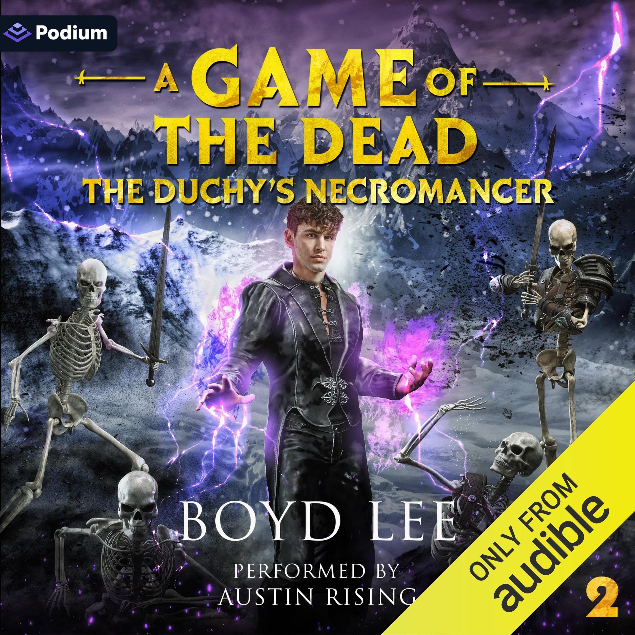Cover art for The Duchy's Necromancer: A Game of the Dead, Book 2