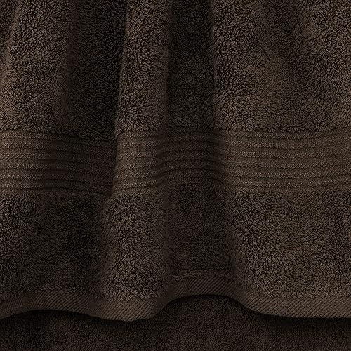 Miniatura 9 de Toallas de algodón turco de calidad de lujo y de hotel, juego de 6 piezas, juego de toallas de manos, son ultra suaves y absorbentes, para la cara o