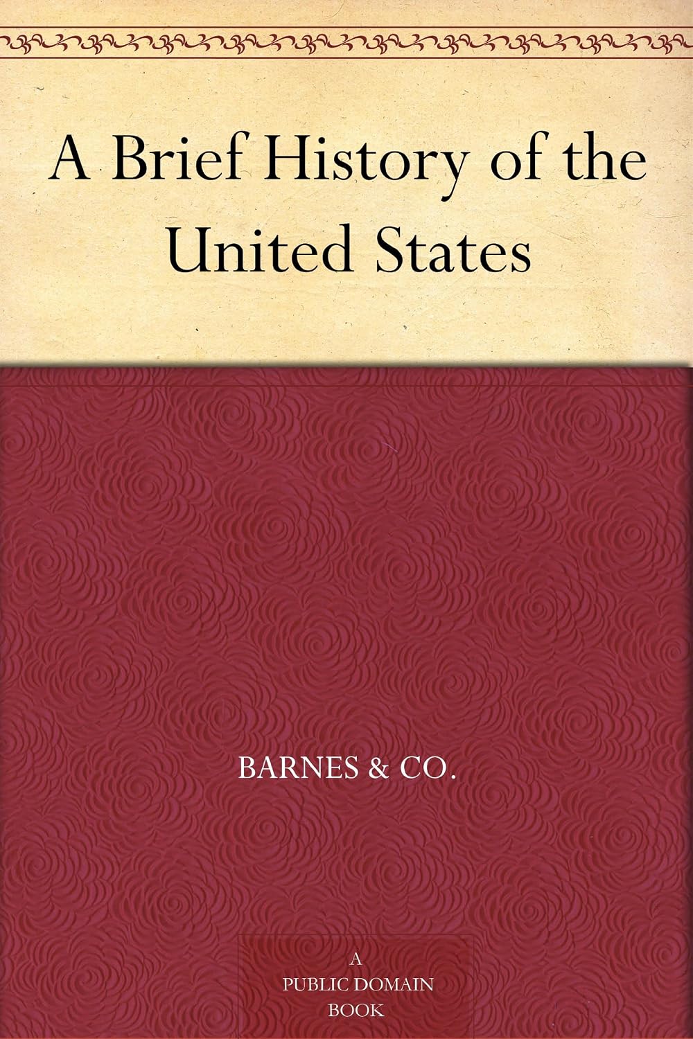 Amazon.com: A Brief History of the United States eBook : Barnes & Co ...