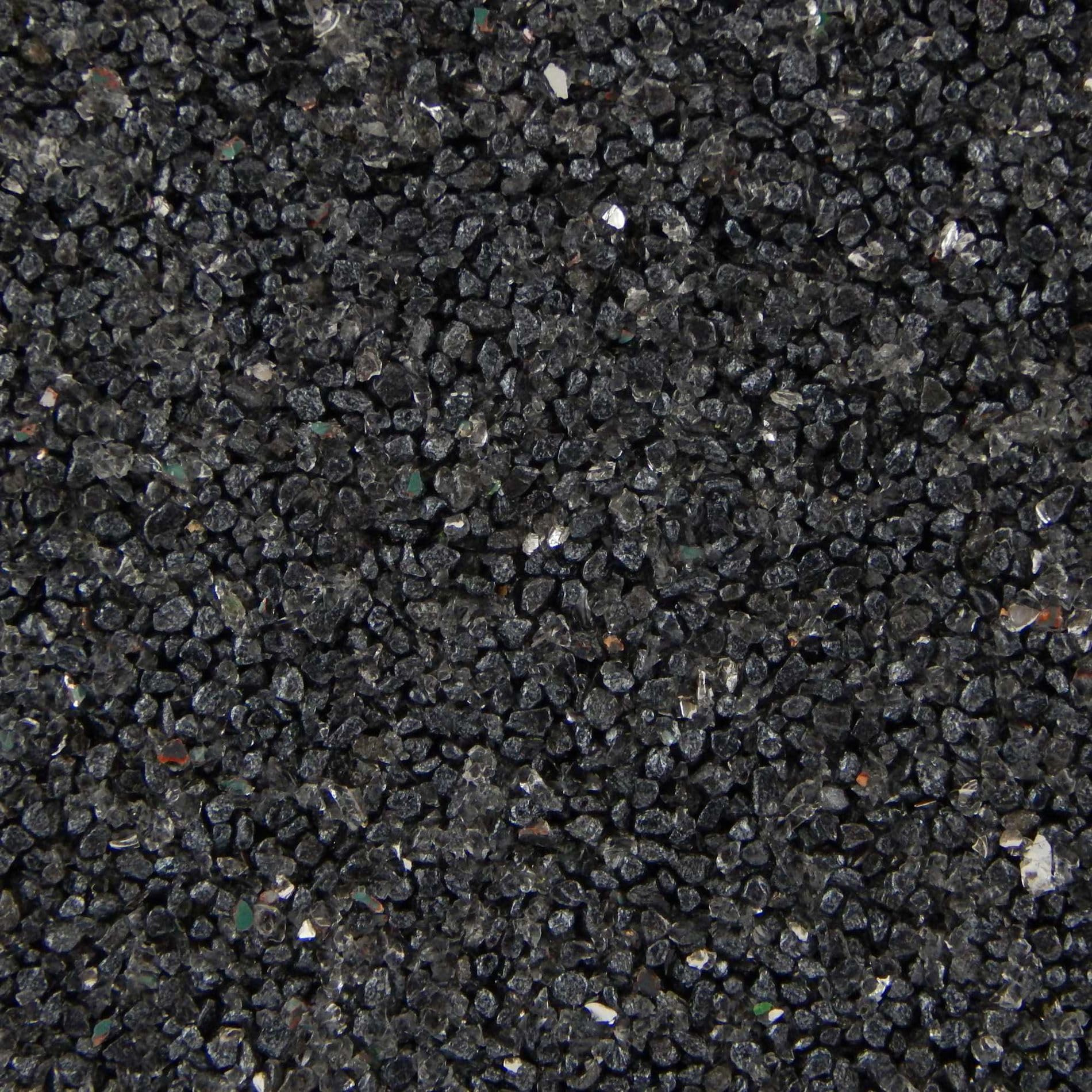 Terralith Buntsteinputz 14kg in anthazit, Sockelputz für Innen und Außen mit Reinacrylat Bindemittel aus Naturstein, 1-2mm Körnung (BSP81)