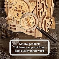 Vista 4 de iDventure Cluebox - Captain's Nemo Nautilus - Juego de Escape Room - Caja de rompecabezas - Rompecabezas 3D secuencial para adultos - Teaser