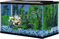 Vista 3 de Acuario de vidrio Tetra de 5.5 galones, tanque de peces rectangular