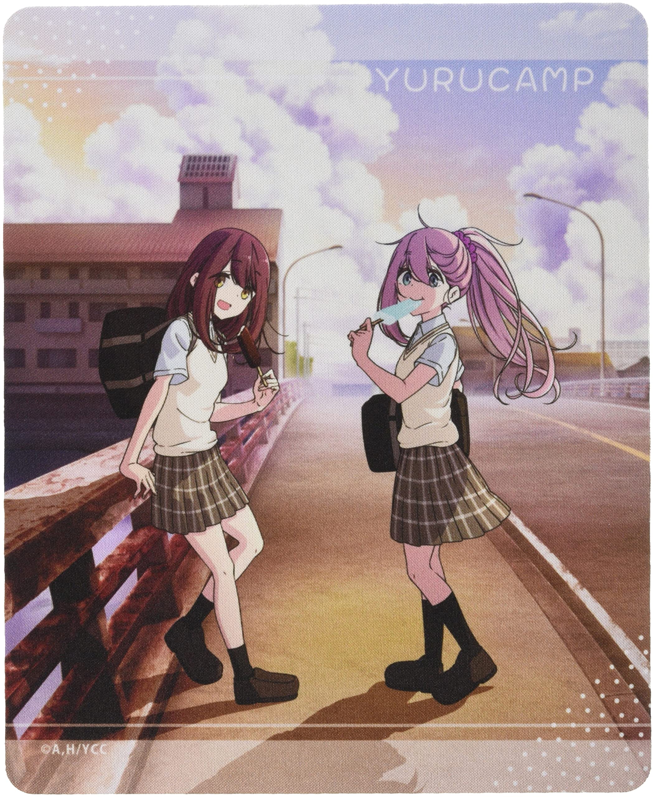 Amazon.co.jp: ゆるキャン△ ラバー マウスパッド Ver.3 各務原
