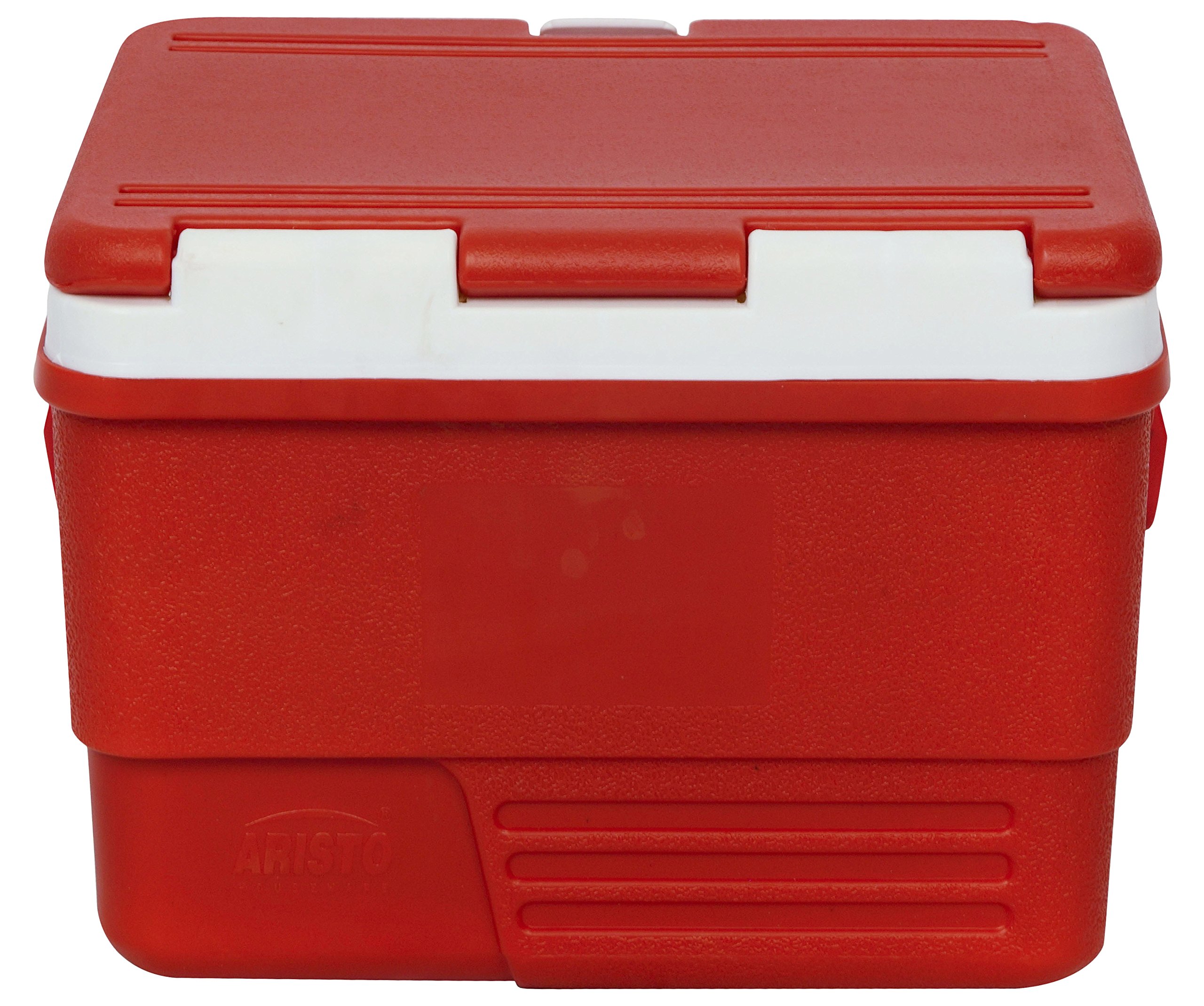 ARISTO Plastic Insulated Chiller Ice Box with Tap, 25 Liter, Red 