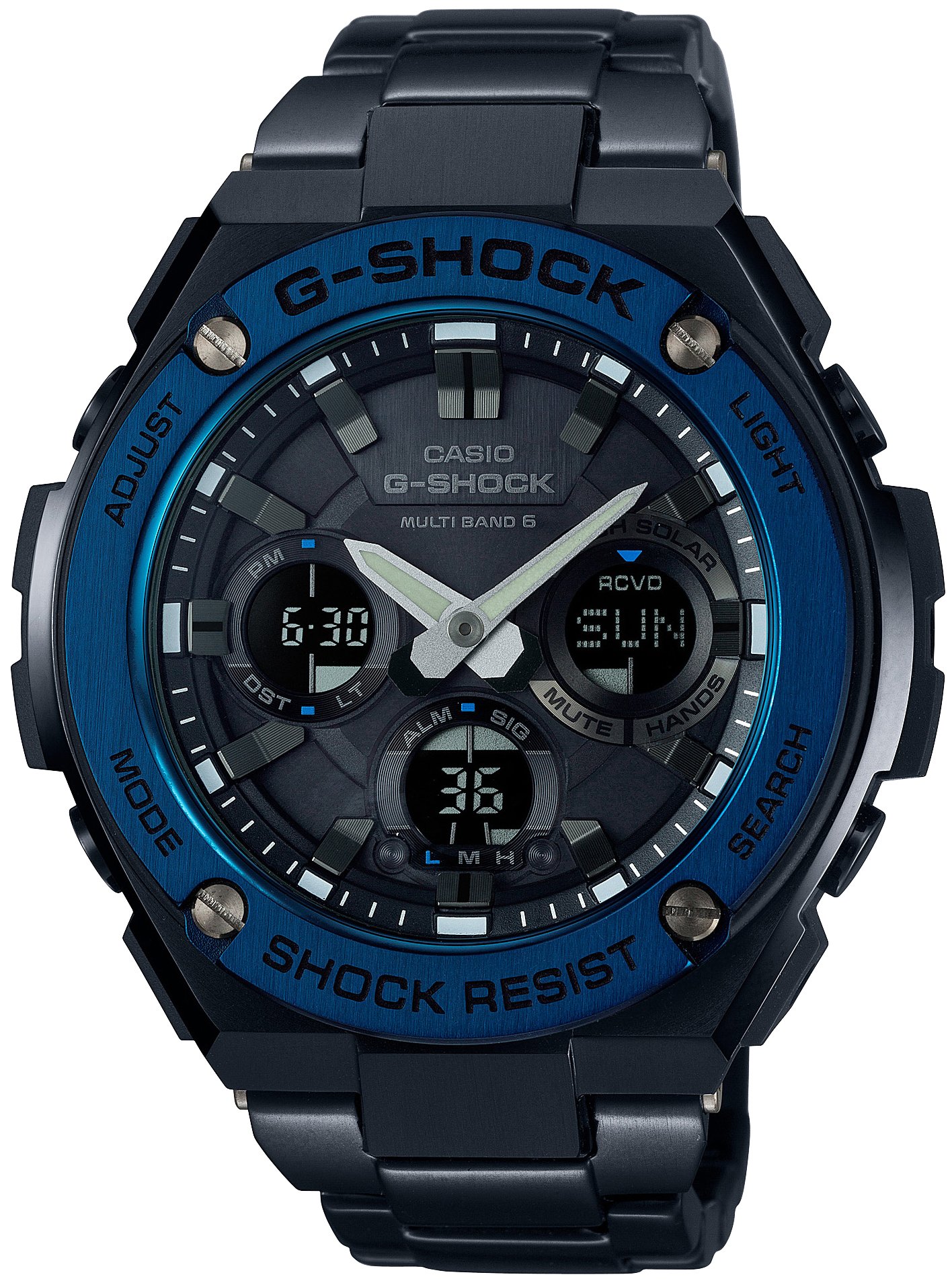 Casio Watch G Shock G Steel World Six Stations Corresponding
