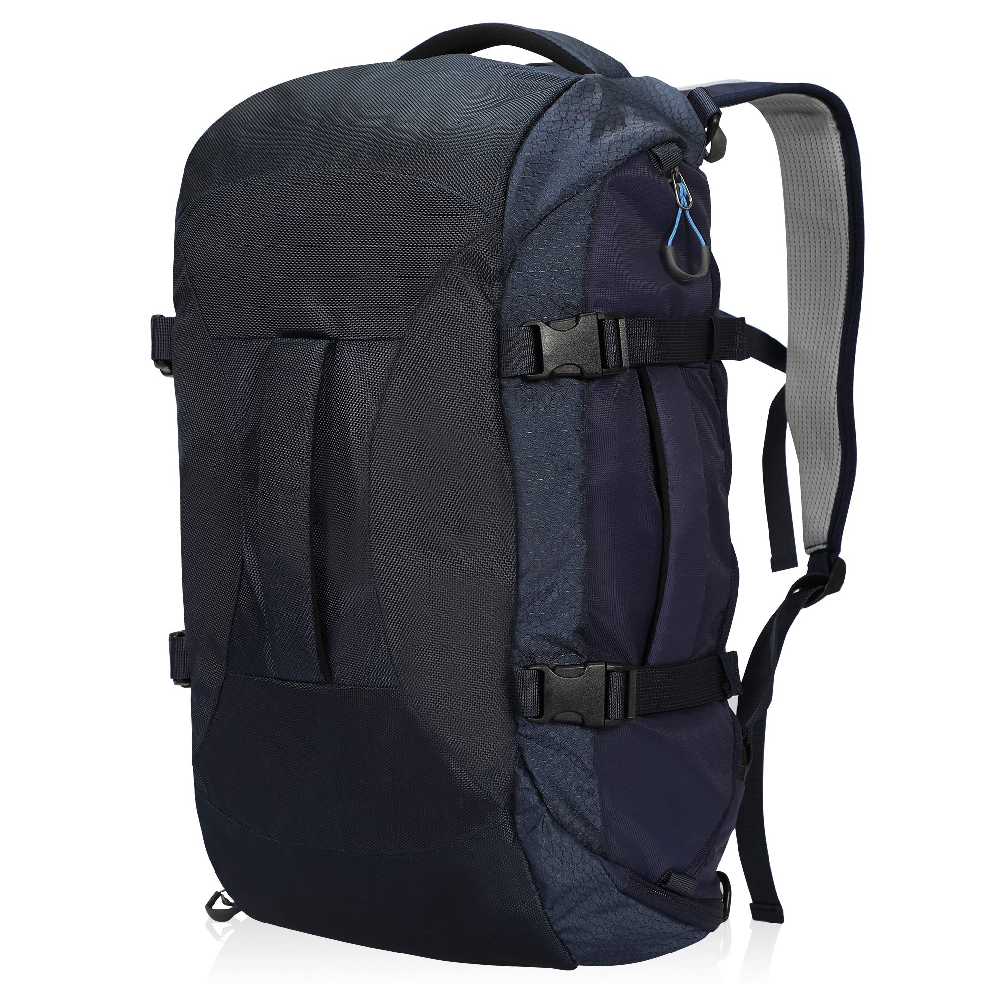 Hynes Eagle Travel Backpack 4 Way Duffel Backpack Water Repellent Gym Sports Bag for Women Men, Blue