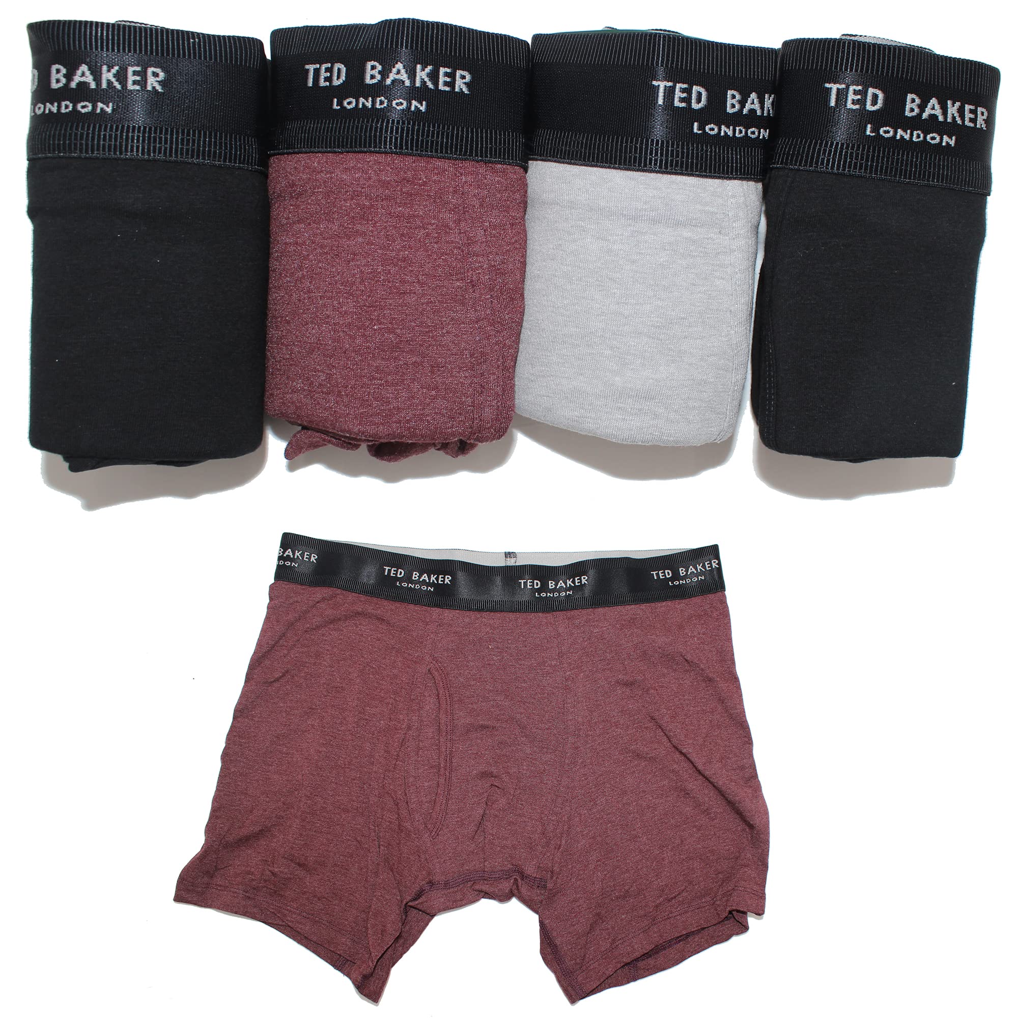 Bóxer para hombre Ted Baker pack de 4 cómodos para uso diario 6