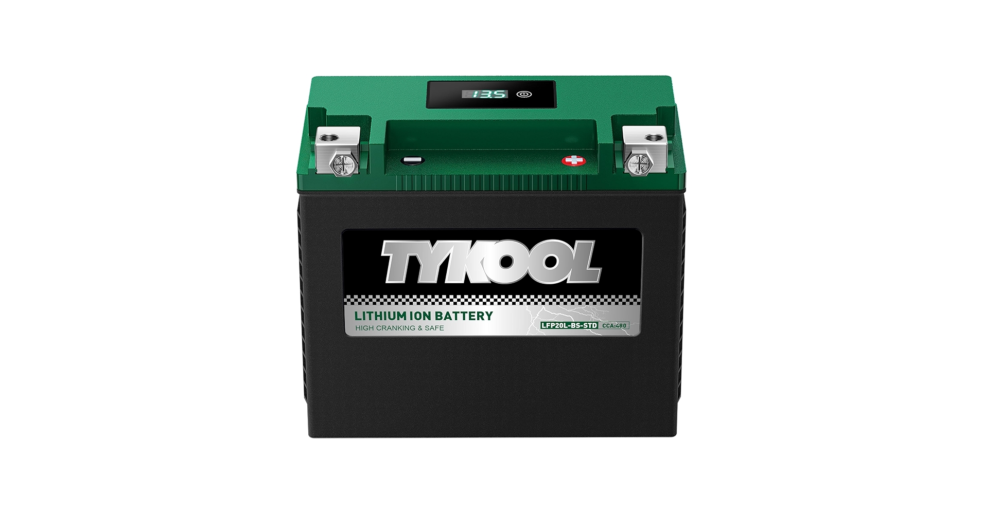 Amazon.com: TYKOOL YTX20L-BS-STD Lithium LiFePO4 Motorcycle
