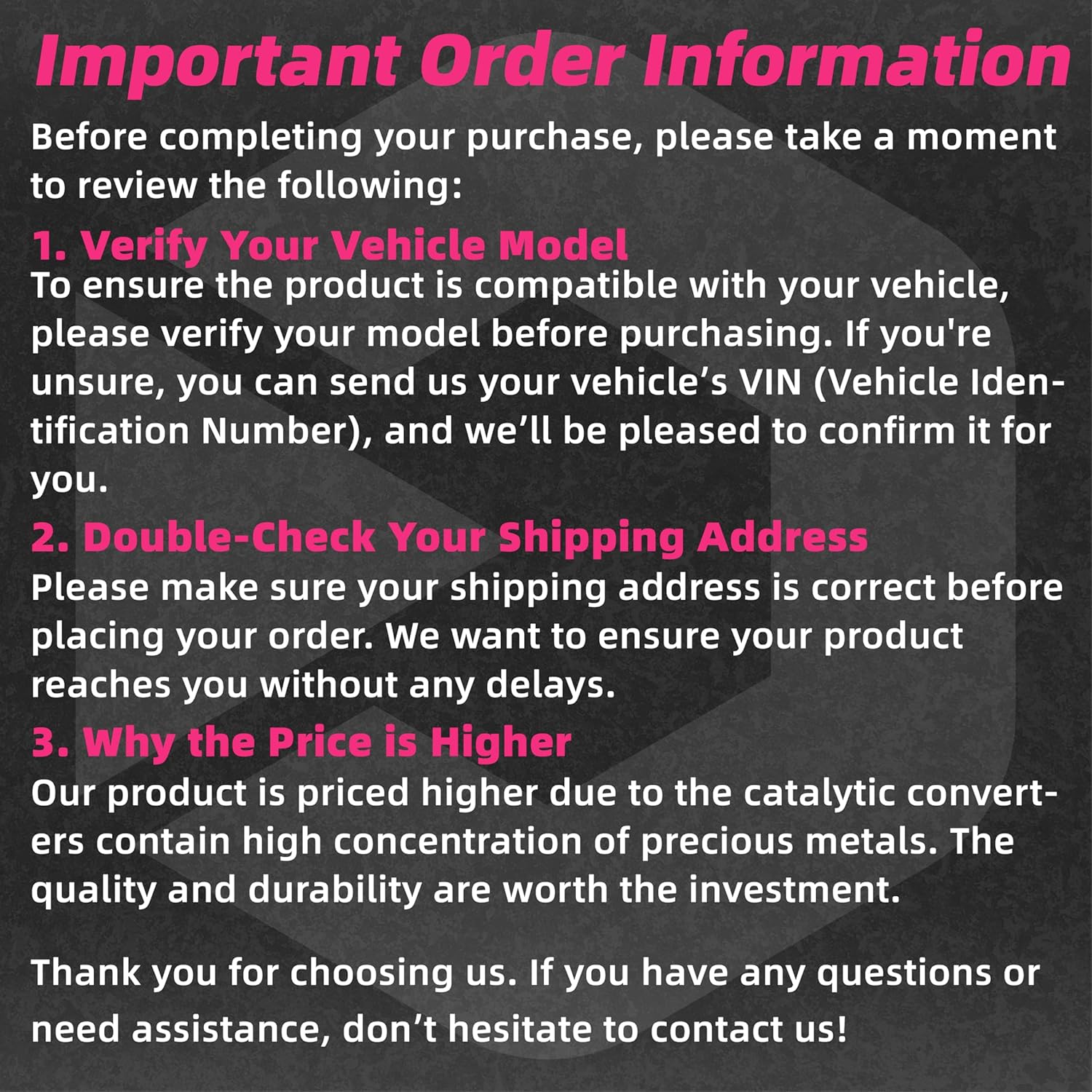 Front Left Catalytic Converter Direct-Fit Compatible with Chevy Impala 2014-2020, Cadillac XTS 2013-2019 3.6L V6 EPA Compliant Replace OEM 16954
