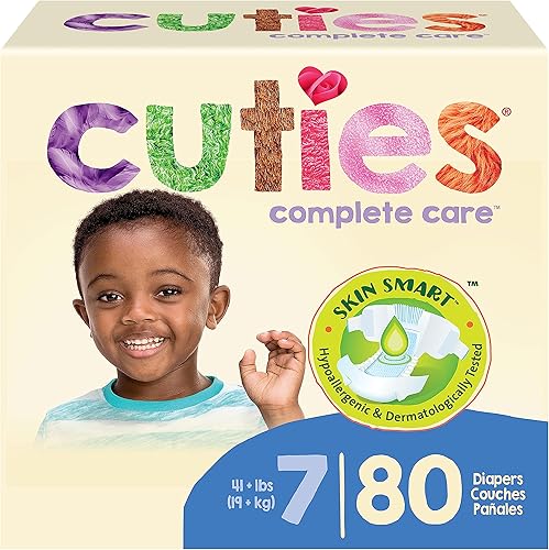 Miniatura 21 de Cuties Pañales Skin Smart, absorbentes e hipoalergénicos con pestañas flexibles y seguras, estuche a granel, tamaño 1, 200 unidades