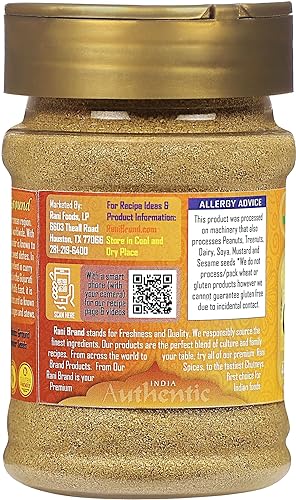 Vista 6 de Rani Polvo molido de cilantro (Dhania india) Especias 2.5oz (70g) Tarro PET ~ Todo natural Sin sal Vegano Sin colores Apto para gluten Sin