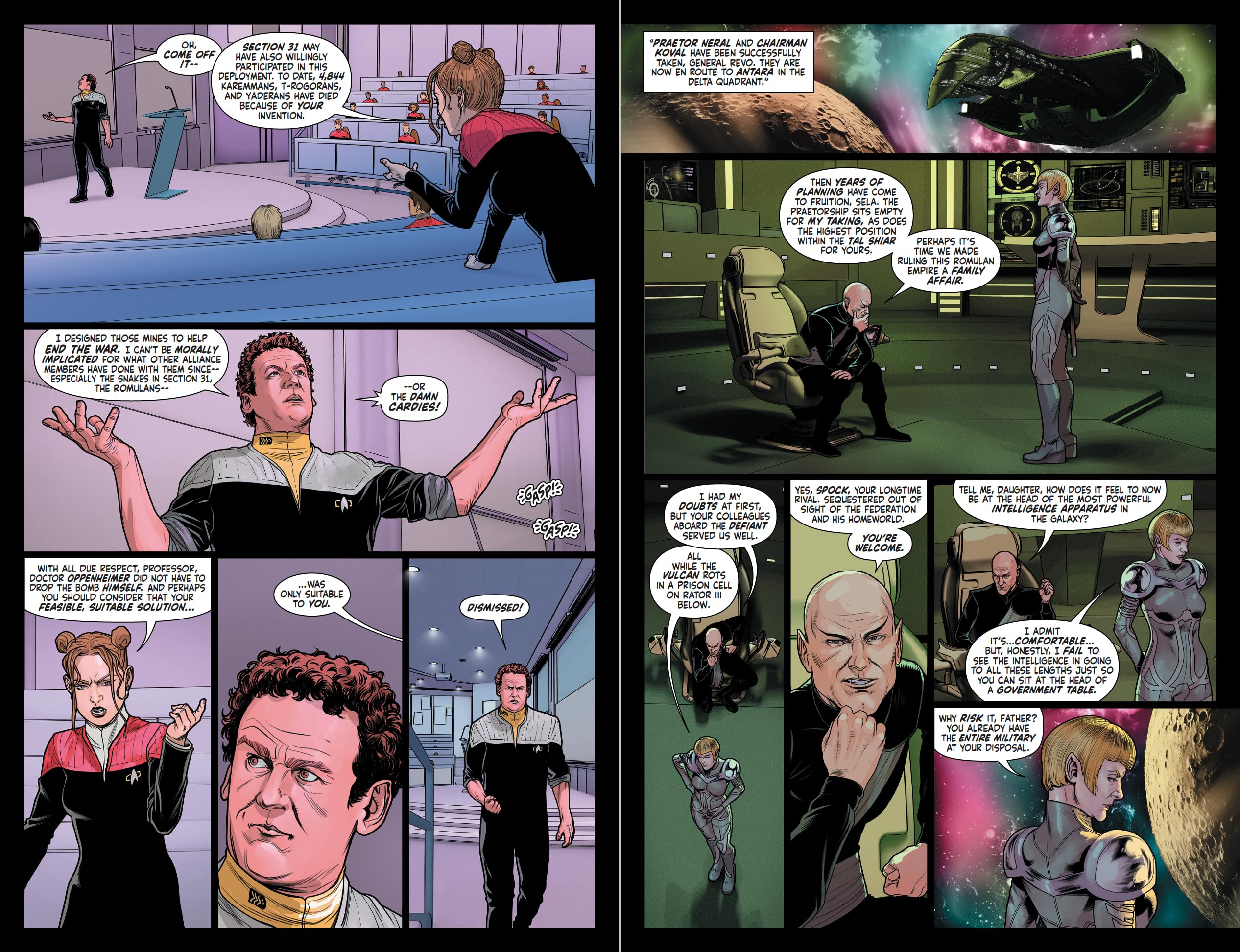 Star Trek: Defiant, Vol. 4: The Supernova Conspiracy: The Stars of Home
