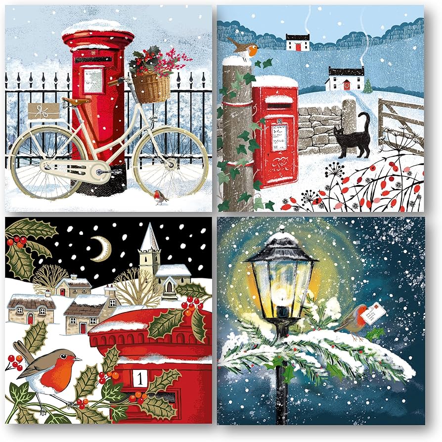 Pack of 20 christmas cards Outlet
