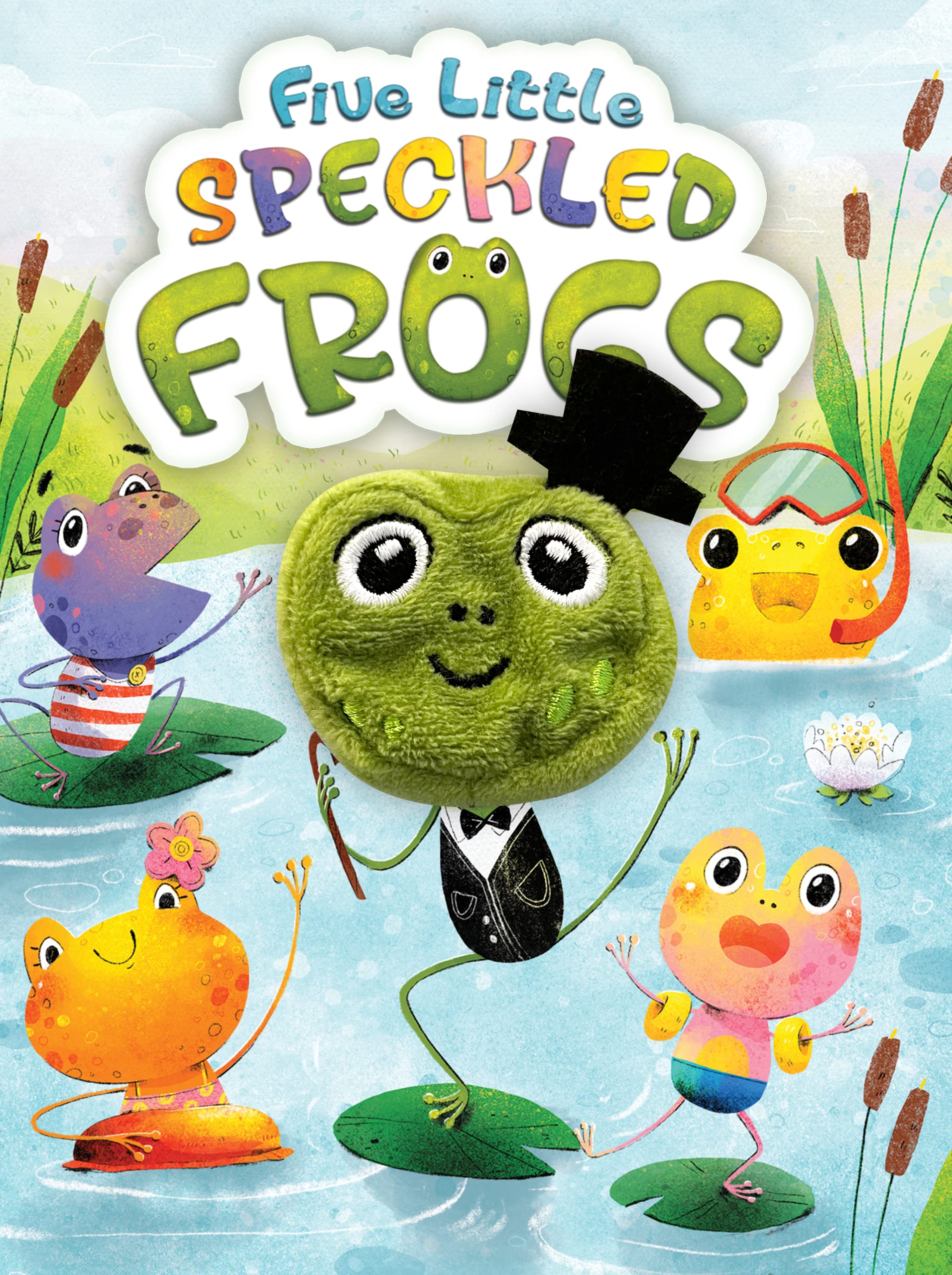 Five Little Speckled Frogs - Children's Interactive Finger Puppet Board Book (Finger Puppet Storybooks for Babies & Toddlers)