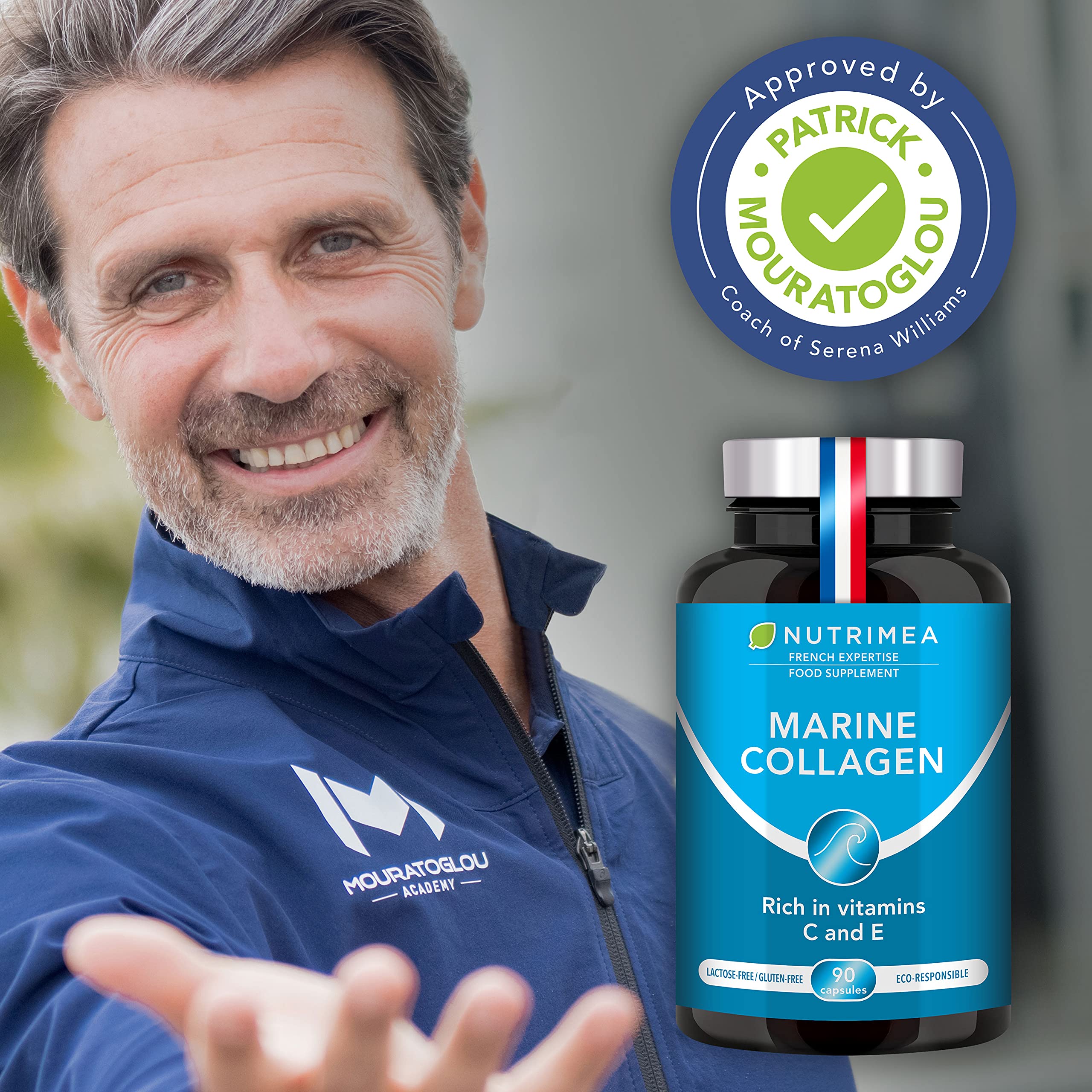 Pure Marine Collagen (900mg) Enriched with Vitamins C and E