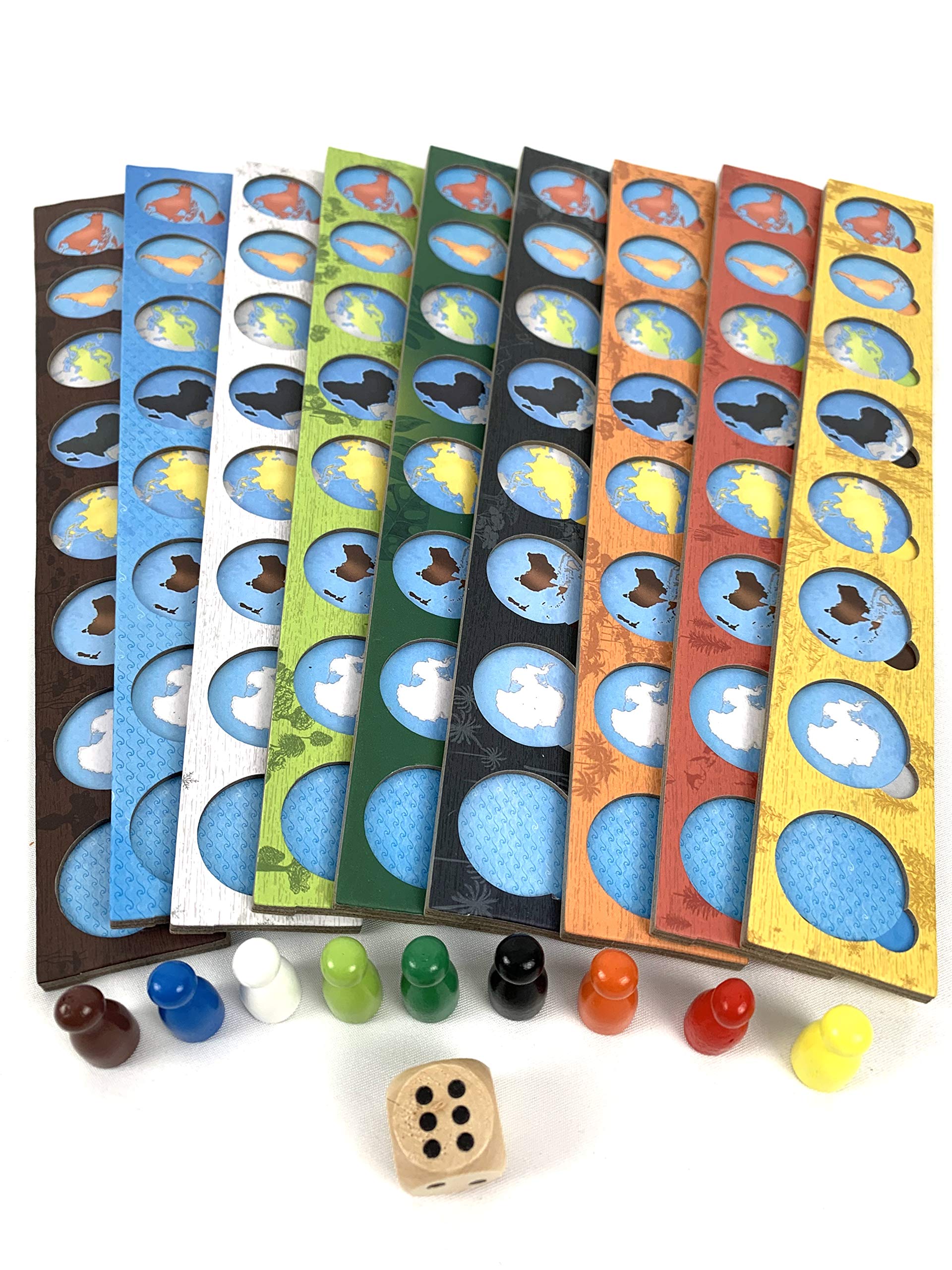 Safari, Le Jeu des Animaux. Jeu de société et de stratégie pour tout savoir sur les Animaux du Monde.