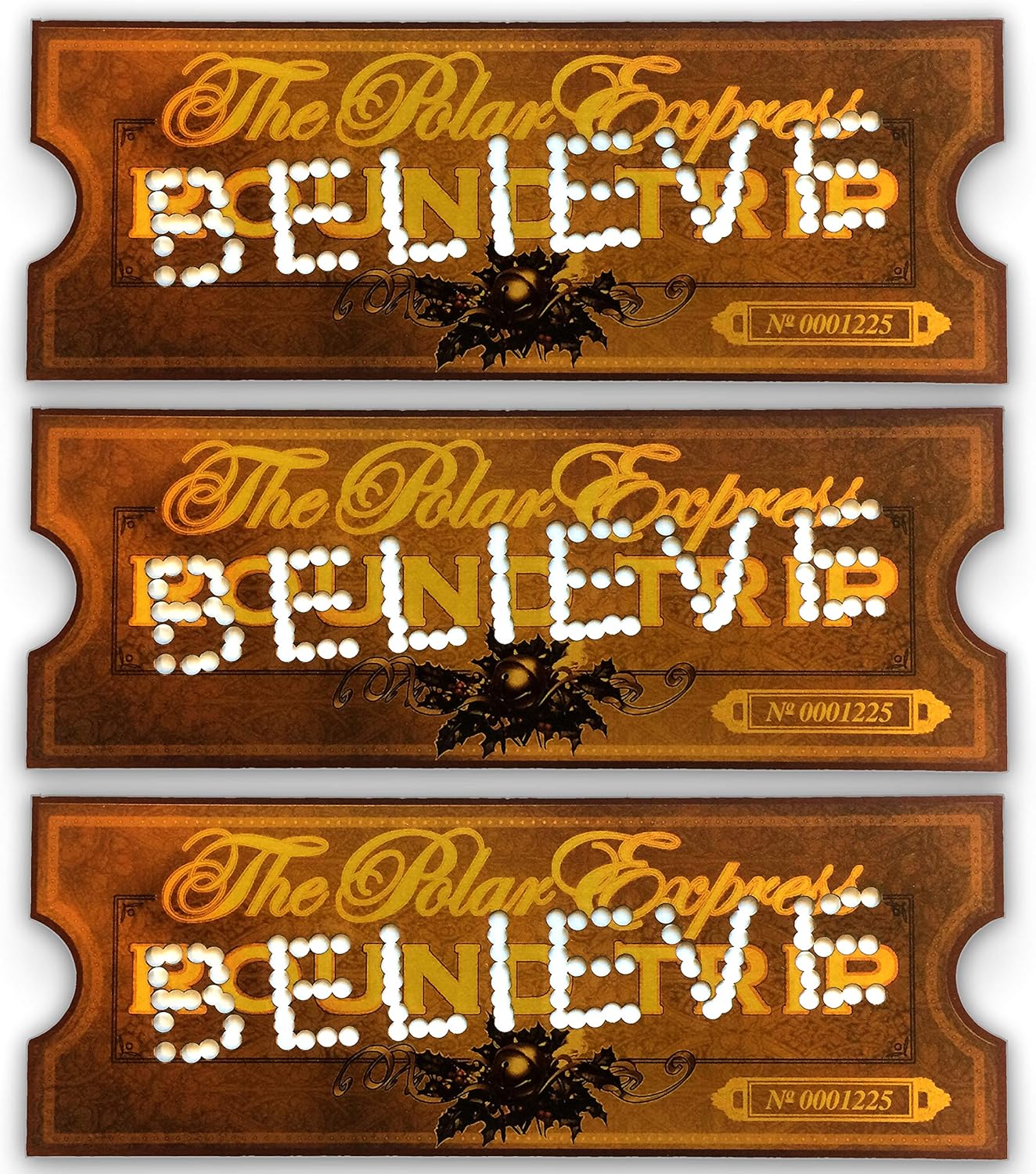 Polar Exp BELIEVE punched ROUND TRIP replica ticket (2)