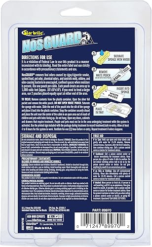 Miniatura 8 de STAR BRITE NosGUARD SG Mildew Odor Control Bags - Slow Release - Long Term Seasonal Storage for Car Boat RV or Vacation Home