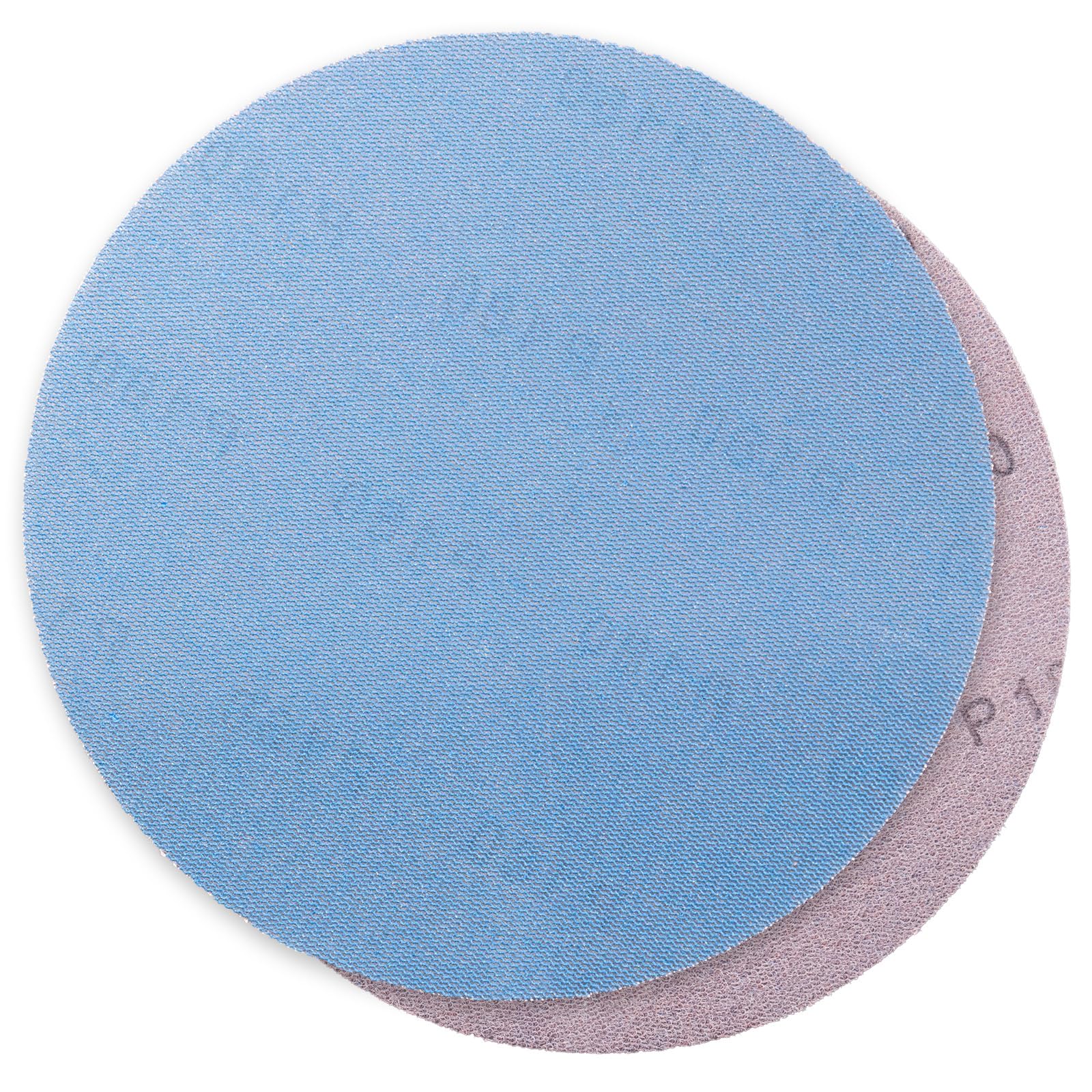 180mm Sanding Discs 10PCS Ceramic Hook and Loop Sanding Discs, Blue Mesh Sandpaper 180 Grits, Dust Free Anti-Blocking for Wall Sanding & Polishing