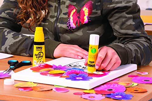 image for STAEDTLER UHU Stic, Glue Stick Solvent Free, Washable, Screw on Cap, f