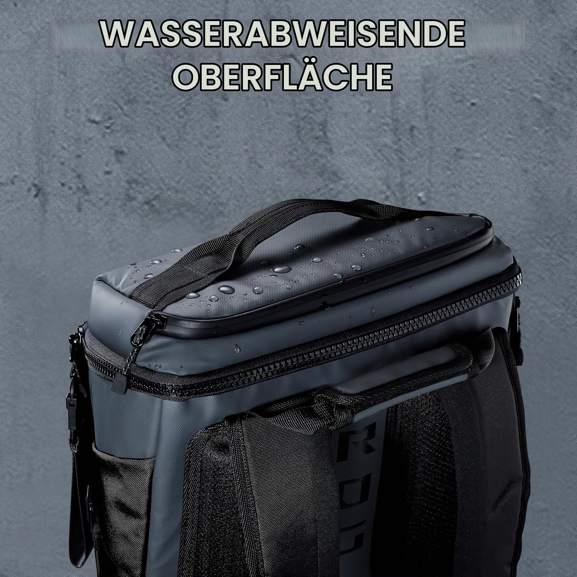 ASUS ROG Ranger Backpack BP2701 Cybertext Edition | Laptop Rucksack für Gaming Laptops bis zu 18 Zoll | 24L Volumen | wasserabweisend | robust und leicht | Cybertext Grey