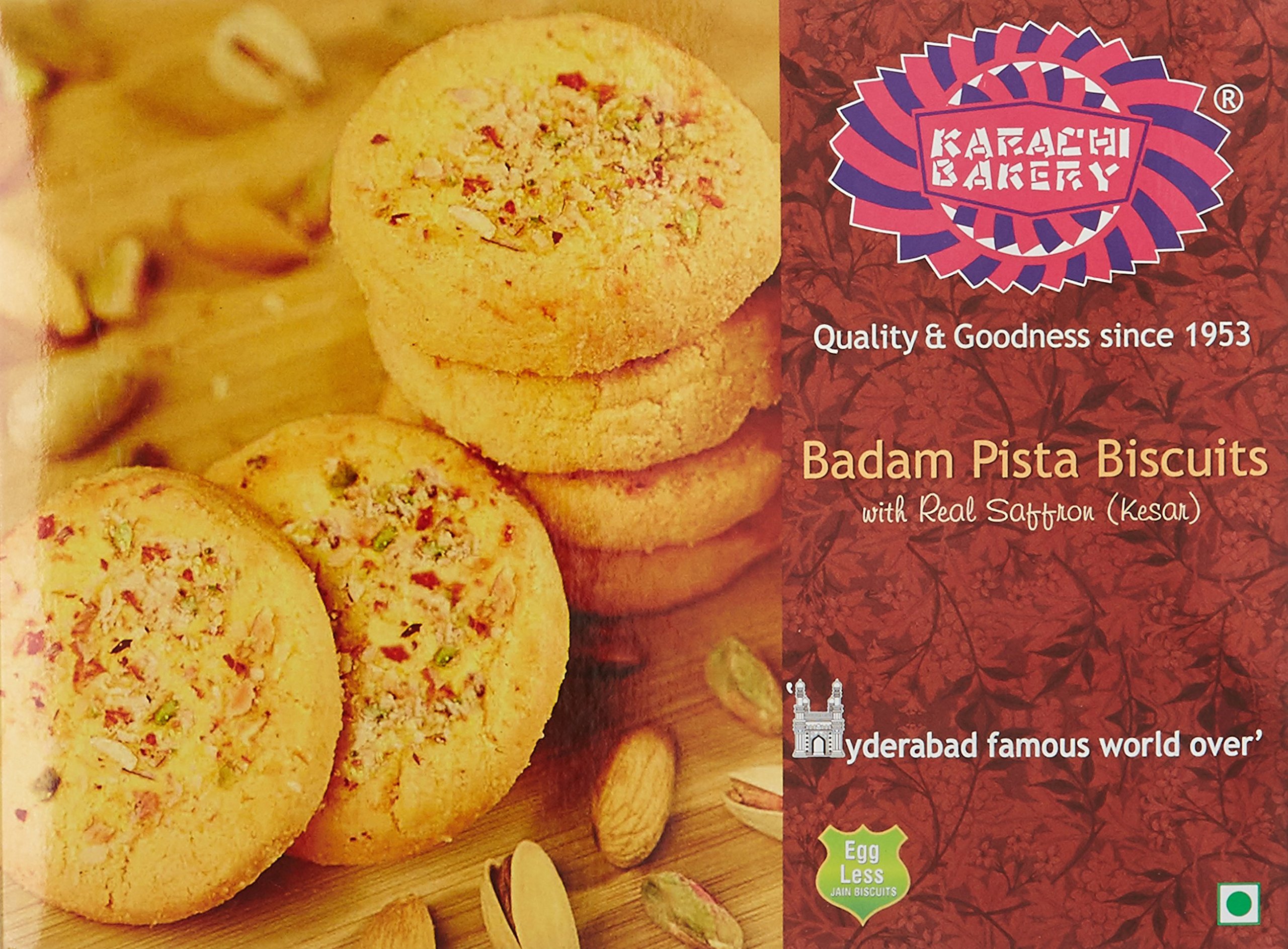 Buy Karachi Bakery Osmania Biscuits, 400g + Karachi Bakery Badam Pista