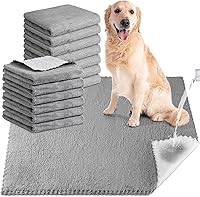 Vista 8 de Thyle 12 almohadillas lavables para orina para perros, reutilizables, impermeables, para entrenamiento de cachorros, absorbentes a granel, tapetes