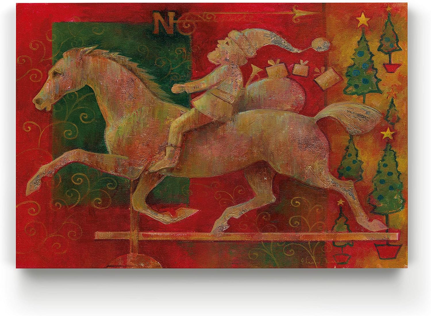 Renditions Gallery Gallery Wrapped Canvas Christmas Wall