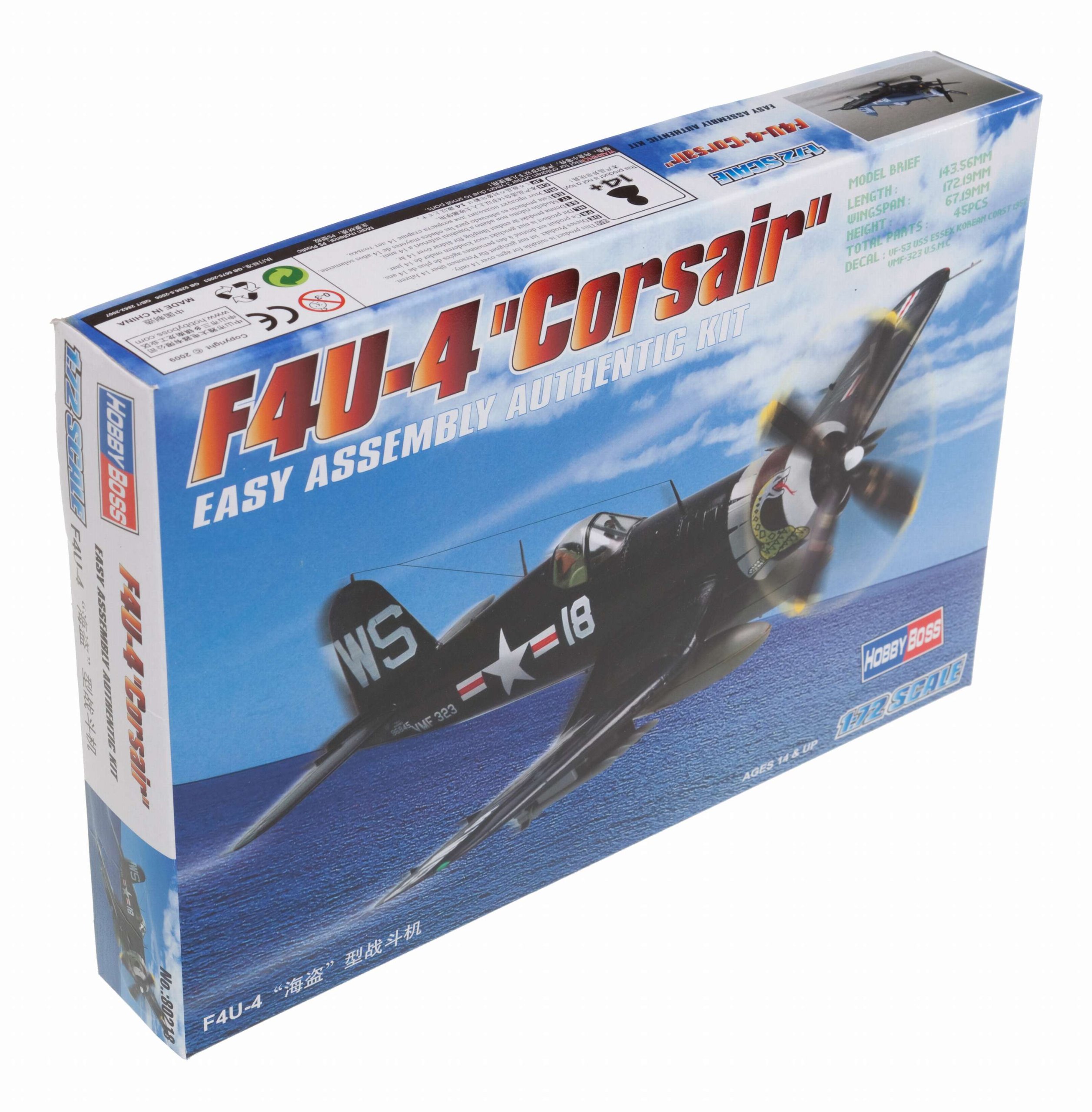 Amazon.com: Hobby Boss F4U-4 Corsair Airplane Model Building Kit