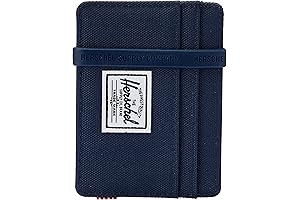 mens Charlie Rfid Card Case Wallet, Navy, One Size US