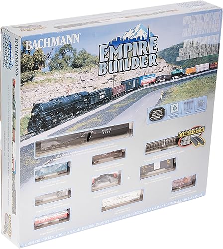 Miniatura 4 de Bachmann Trains - Empire Builder Ready To Run Juego de tren eléctrico de 68 piezas - Escala N