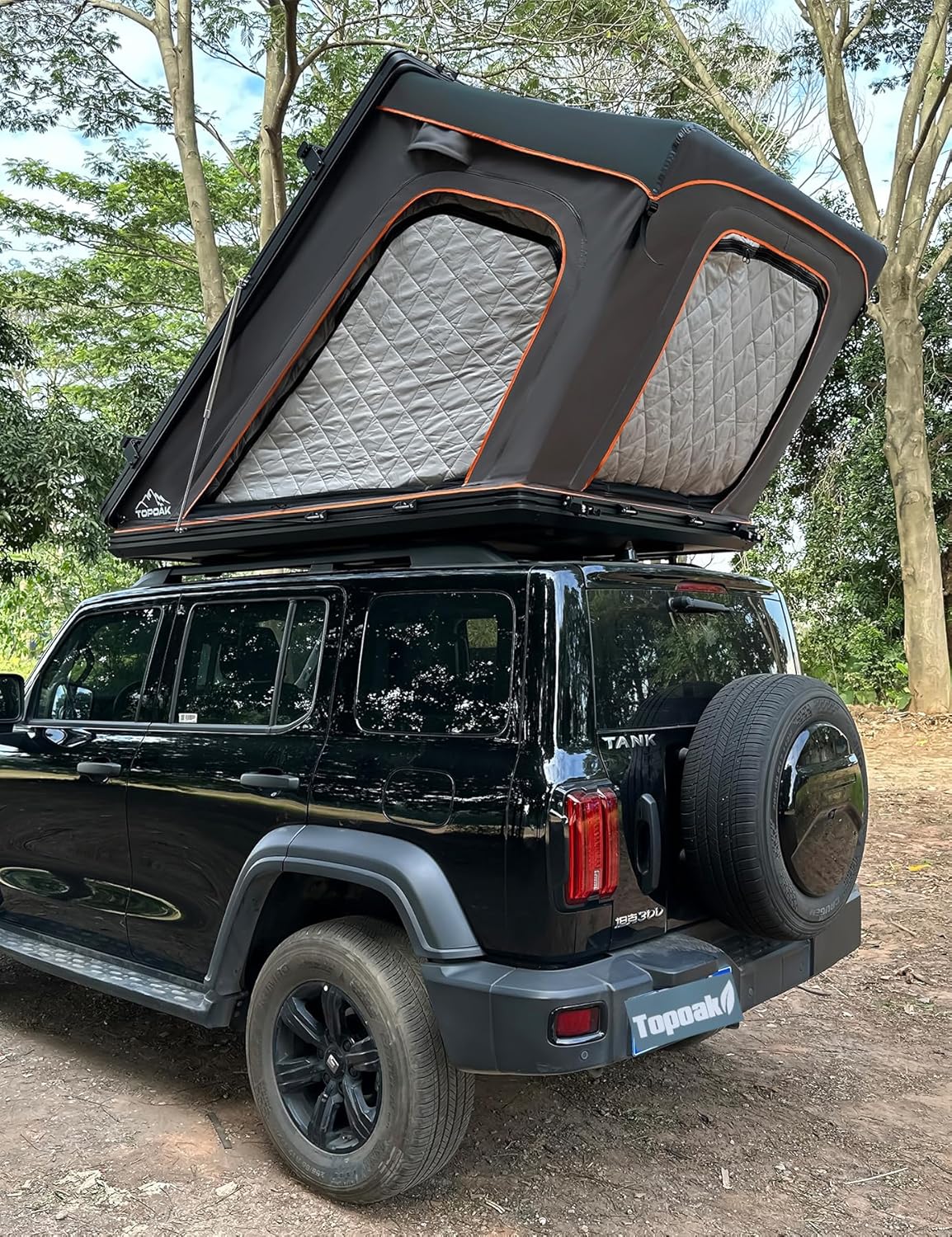 TopOak Pop Up Rooftop Tents Hard Shell for Camping Australia Ubuy